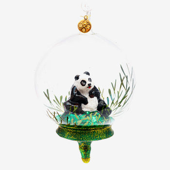 Panda Dome Ornament