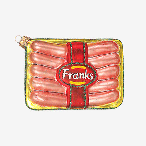 Package of Franks Ornament
