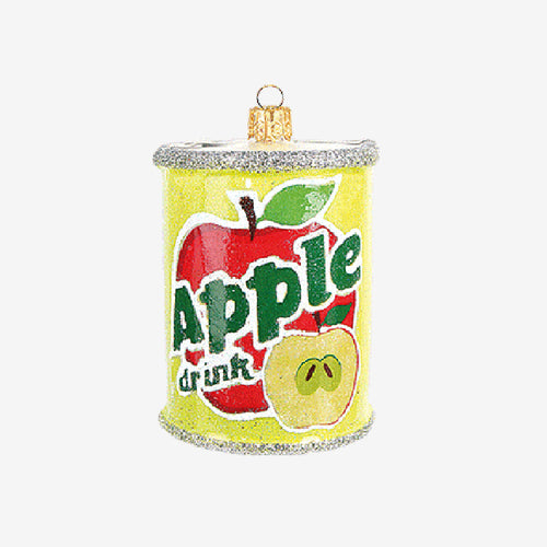 Apple Juice Can Ornament