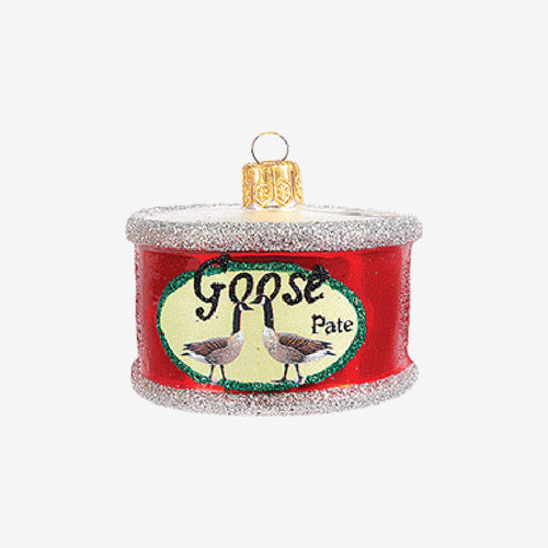 Goose Pate Can Ornament