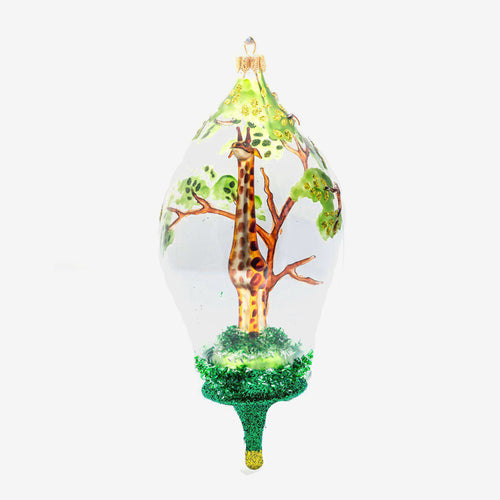 Giraffe Dome Ornament