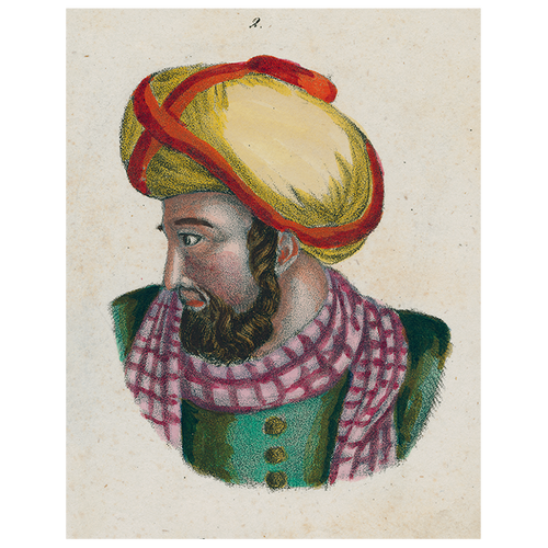 Araber Portrait (p 184)