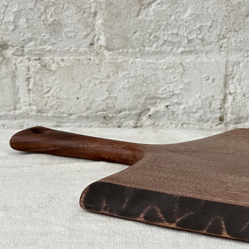 Black walnut wood cutting board table