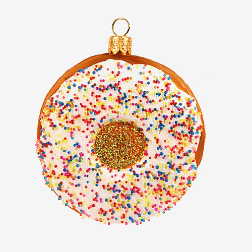 Cronut with White Chocolate Ornament
