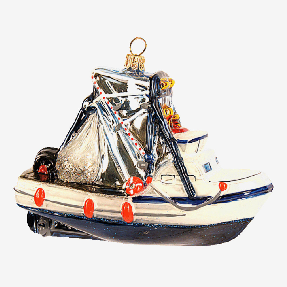 Fishing Boat Ornament