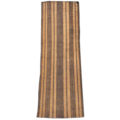 5'9" - 5'11" x 16' Vintage Moroccan Tuareg Mat 82