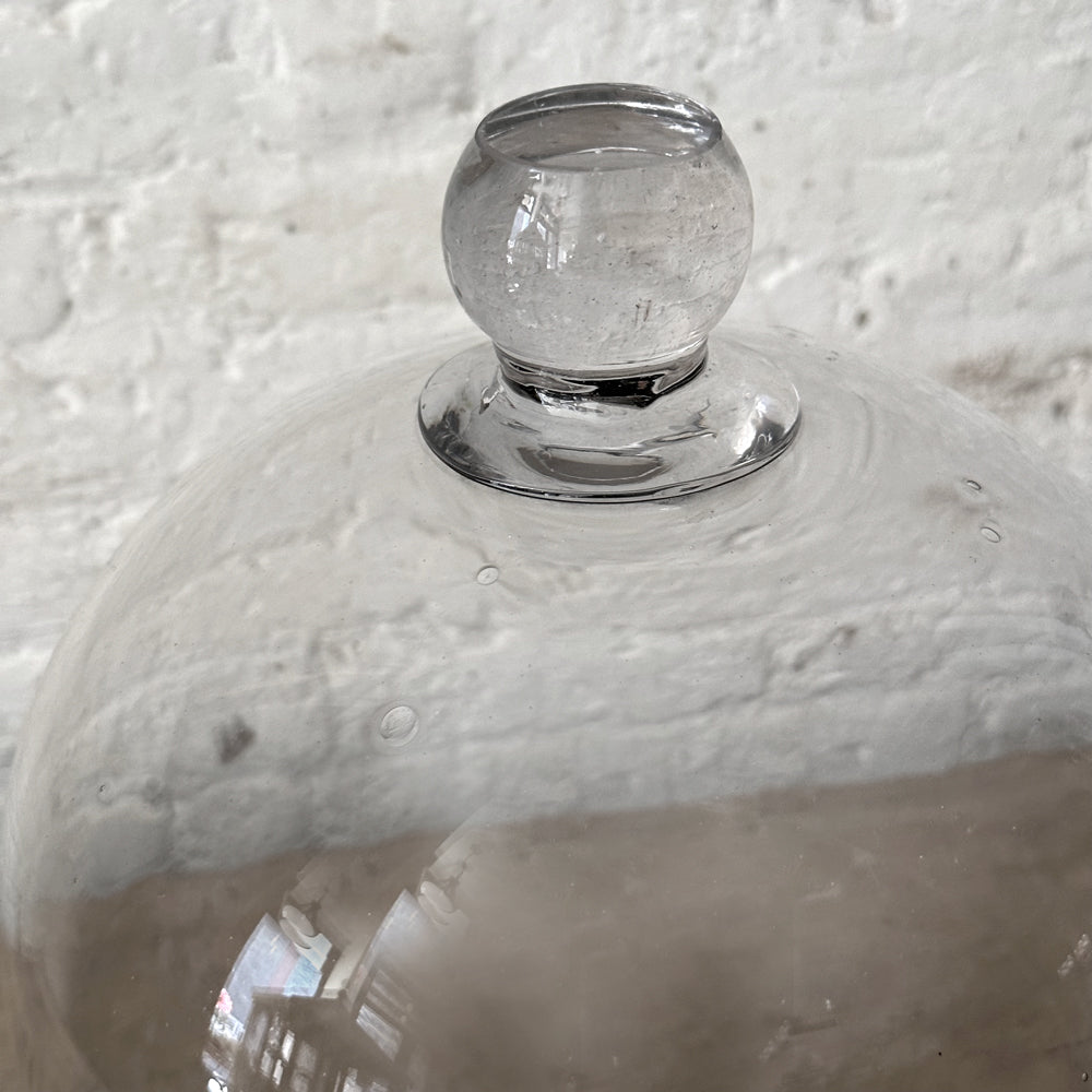 19th Century Victorian French Glass Cloche No. 2