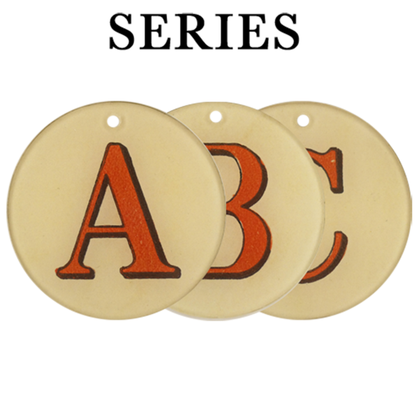 Red Letters (A-Z & !? Available)