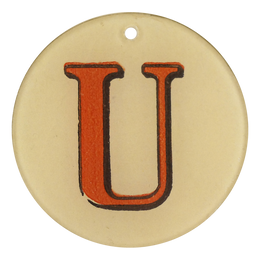 Red Letters - U
