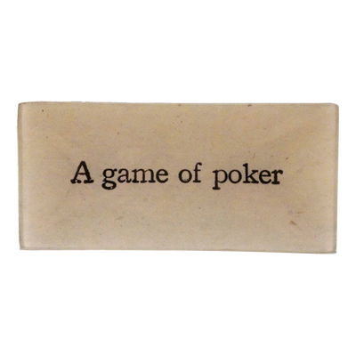 A Game of Poker