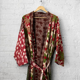 Vintage Sari Robe R4