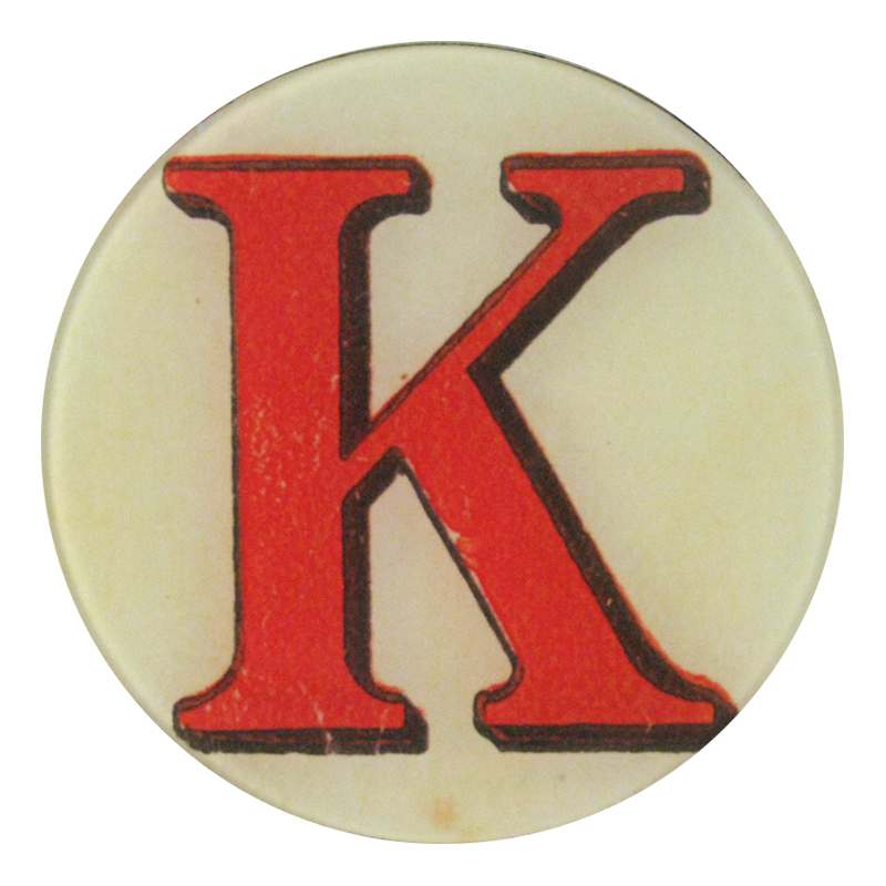Red Letter K — John Derian Company Inc