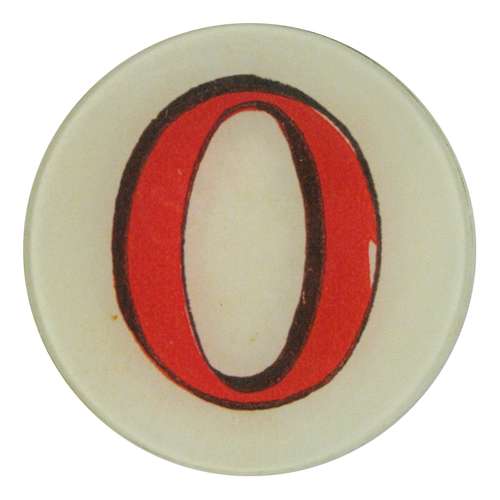 Red Letter O - FINAL SALE
