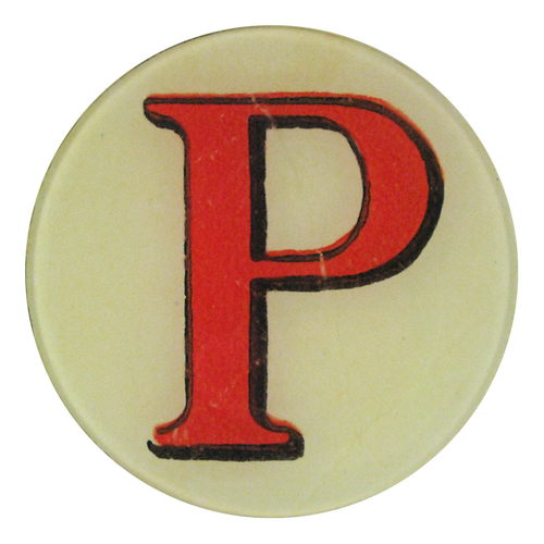 Red Letter P - FINAL SALE