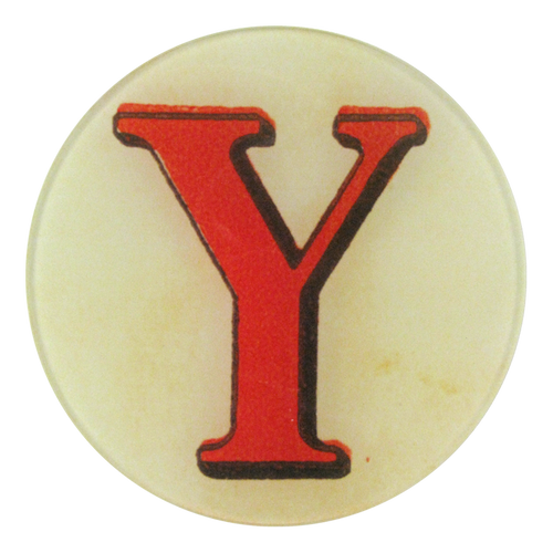 Red Letter Y - FINAL SALE
