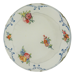 Butter Plate 6 (Varied Bouquets) - FINAL SALE