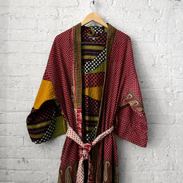 Vintage Sari Robe R5