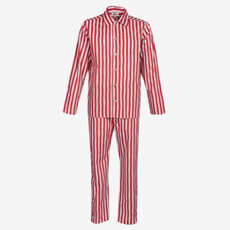 P. Le Moult Pajama Set in Red & Sky