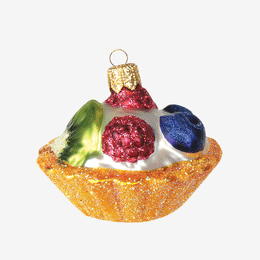 Fruit Tart Ornament