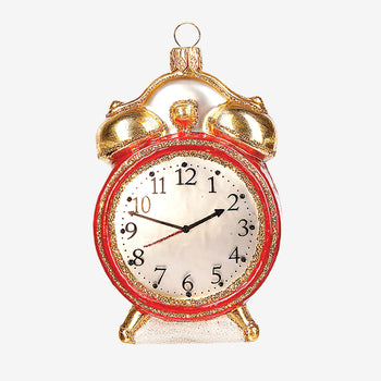 Vintage Alarm Clock Ornament