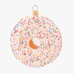 Donut with Sprinkles Ornament