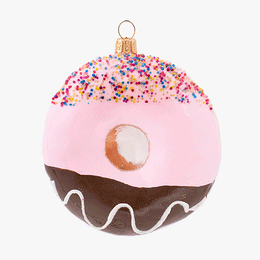 Donut Strawberry Ornament