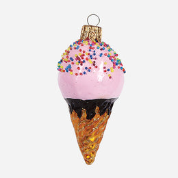Ice Cream Cone Ornament