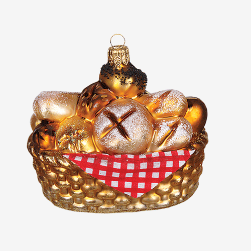 Bread Basket Ornament