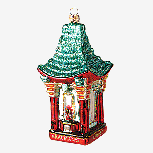 Hollywood Grauman's Chinese Theatre Ornament