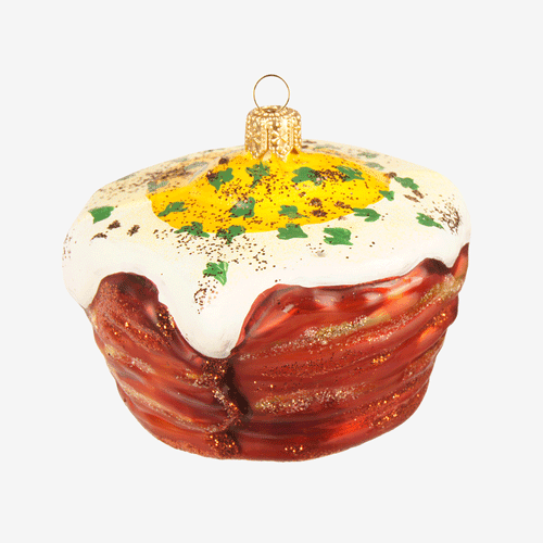 Egg Bacon Muffin Ornament