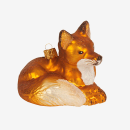 Resting Fox Ornament
