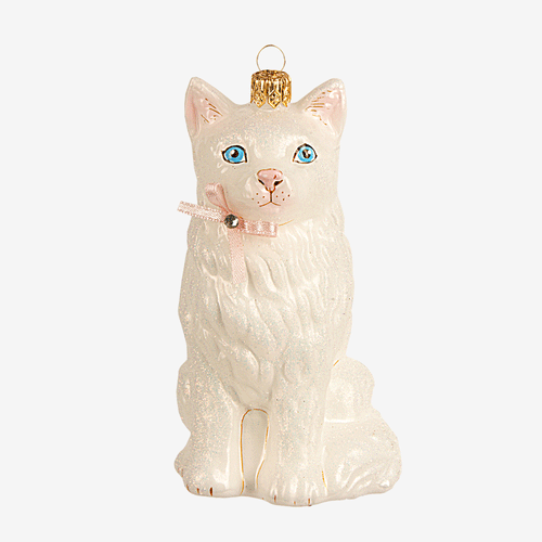 Fluffy Cat Ornament