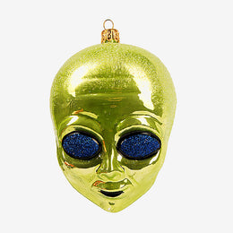 Alien Head Ornament