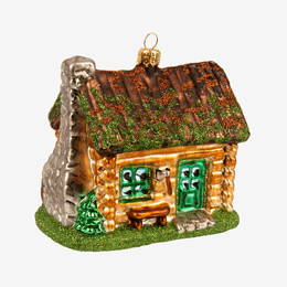 Log Cabin Ornament