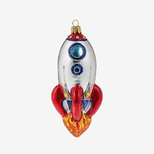 Space Rocket Ornament