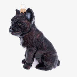 French Bulldog in Black Ornament