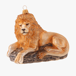 Resting Lion Ornament