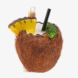 Coconut Drink Ornament