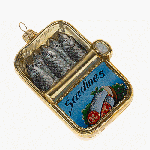 Can of Sardines Ornament