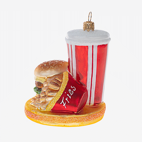 Fast Food Tray Ornament
