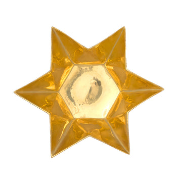 Etoile Soup Plate (Gold Interior)