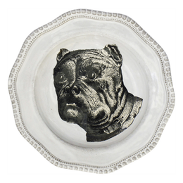 Bulldog Soup Plate