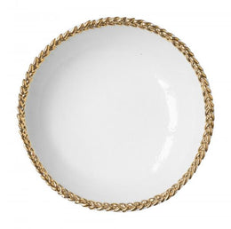 Gold Joséphine Soup Plate