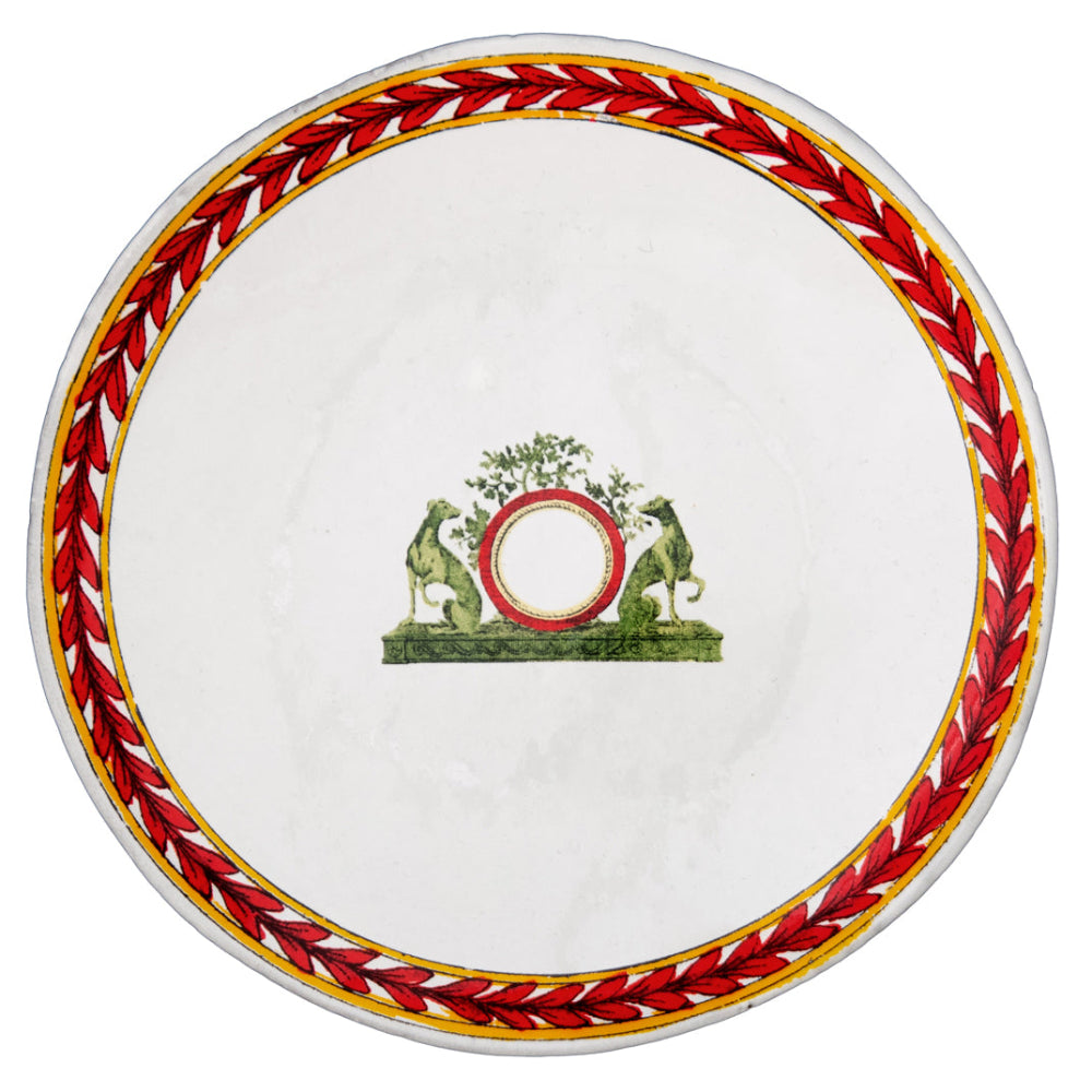 Dogs Coat of Arms Side Plate