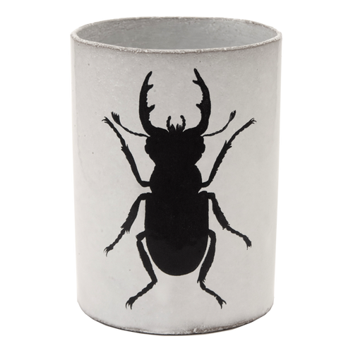 Beetle Silhouette Vase