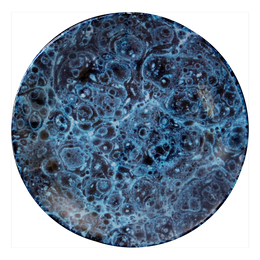 Blue Marble Saucer