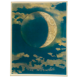 The Moon (Blue Crescent)