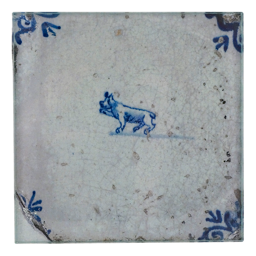 Delft Tiles - Dog