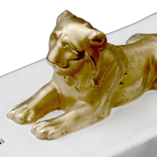 Gold Lion Incense Burner