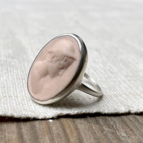Amazon.com: Ian and Valeri Co. Amber Sterling Silver Cameo Rose Ring:  Clothing, Shoes & Jewelry